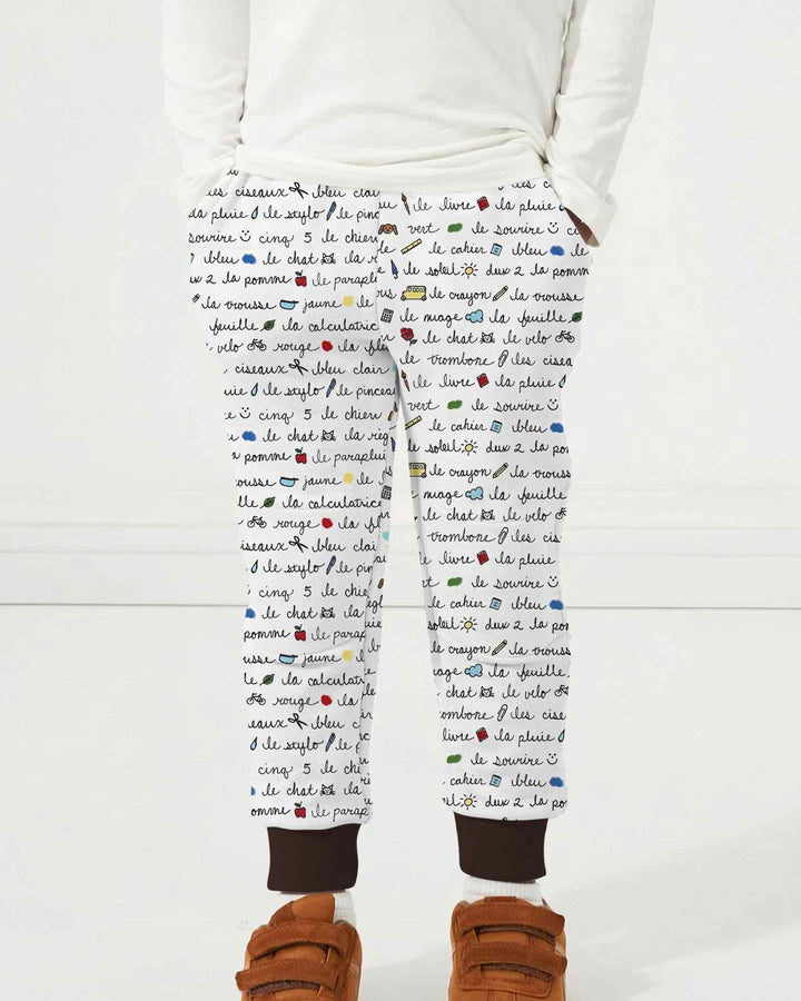 French Classroom Notes Bamboo Jogger