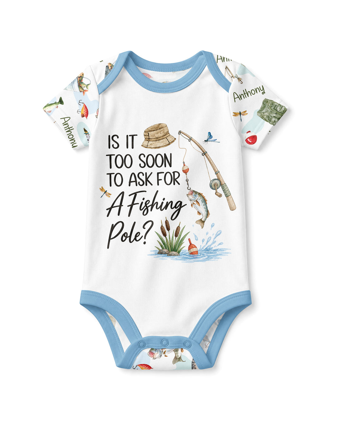 Is It Too Soon To Ask For A Fishing Pole Bamboo Bodysuit
