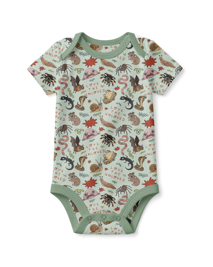 Gerippte Babykleidung mit individuellem Foto - Weich &amp; Skizzenhaft