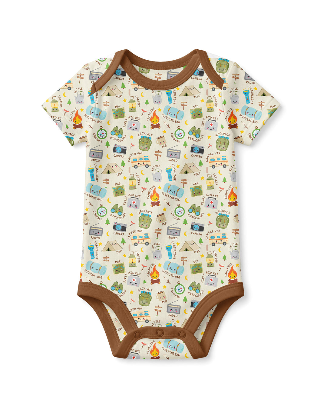 Gerippte Babykleidung mit individuellem Foto - Weich &amp; Skizzenhaft