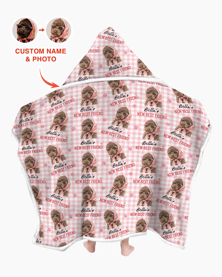 New Best Friend Bamboo Wearable Hooded Blanket