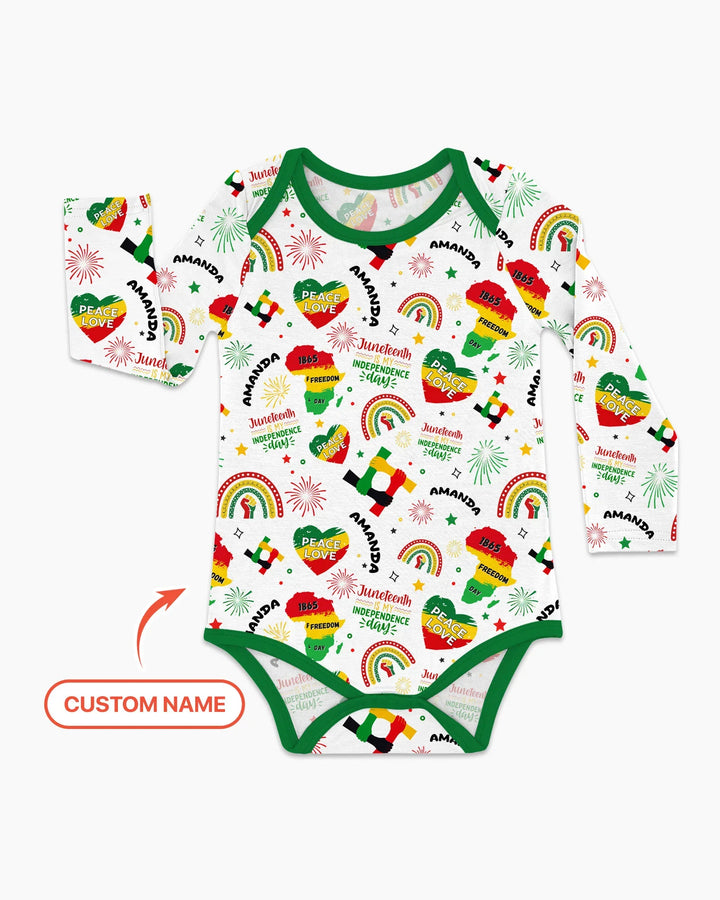 Gerippte Babykleidung mit individuellem Foto - Weich &amp; Skizzenhaft
