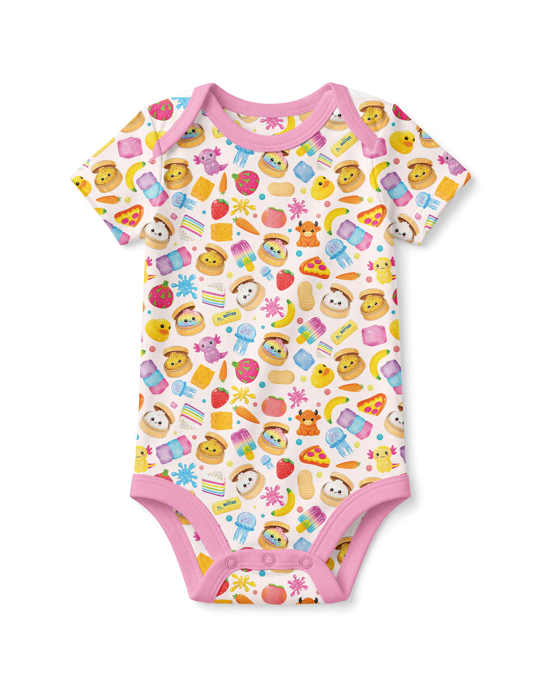 Gerippte Babykleidung mit individuellem Foto - Weich &amp; Skizzenhaft