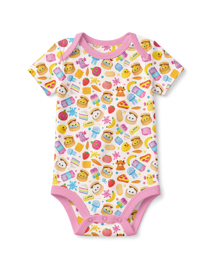 Gerippte Babykleidung mit individuellem Foto - Weich &amp; Skizzenhaft
