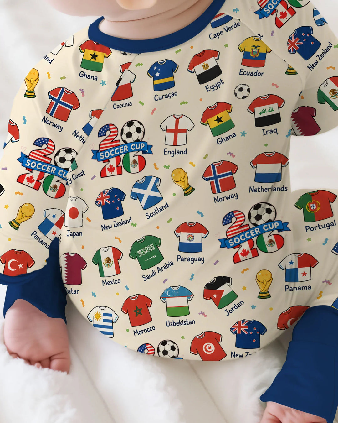 Gerippte Babykleidung mit individuellem Foto - Weich &amp; Skizzenhaft