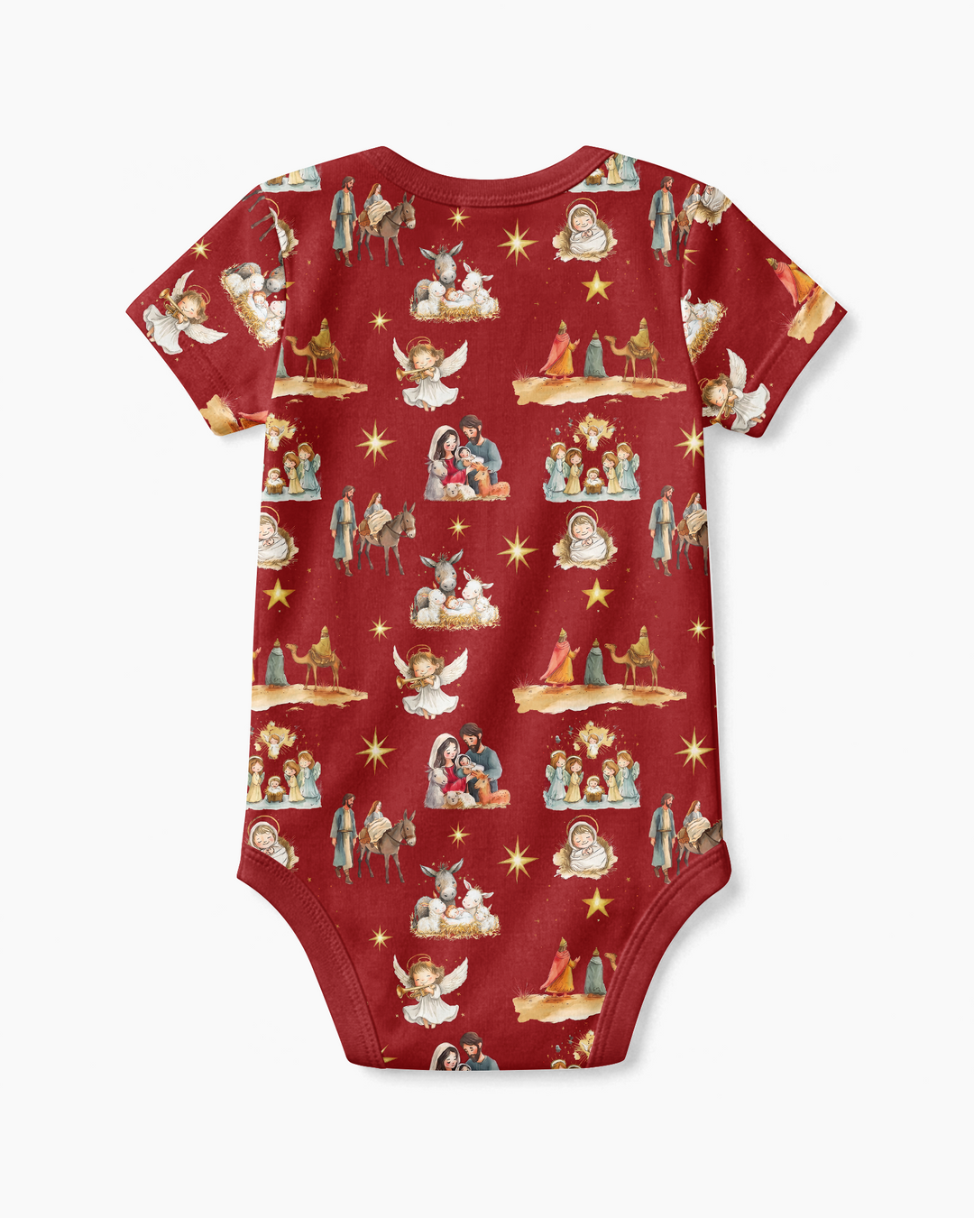 Nativity Joy To The World Bamboo Bodysuit