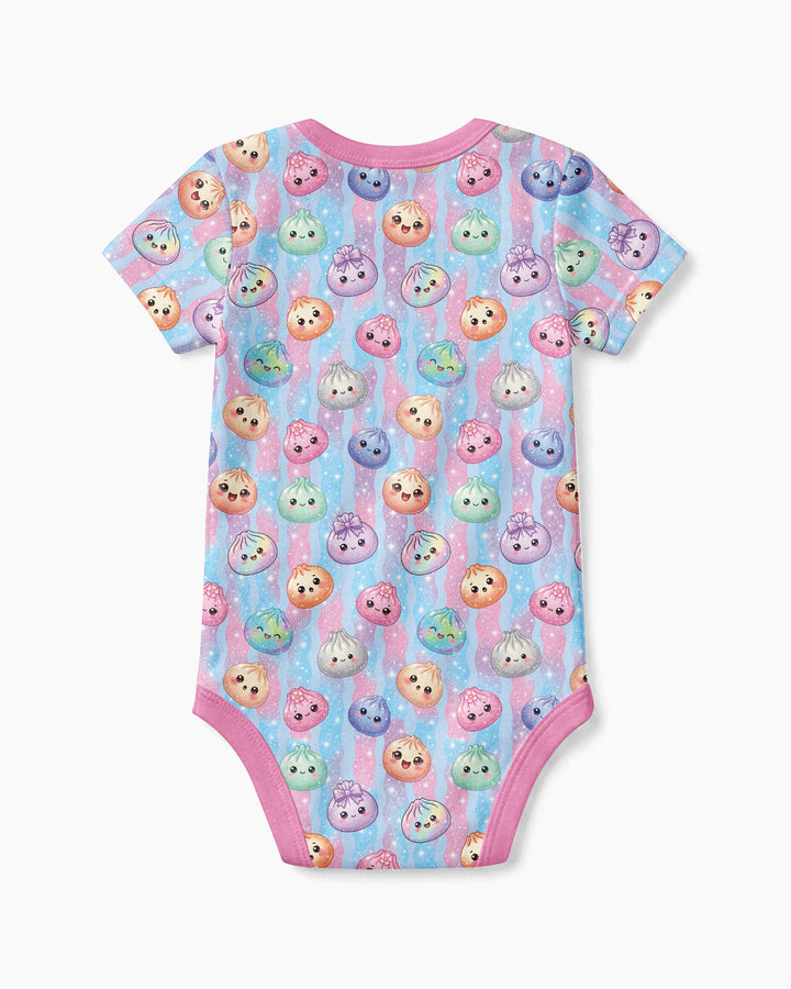 Squishy Birthday Custom Name & Age Bamboo Bodysuit