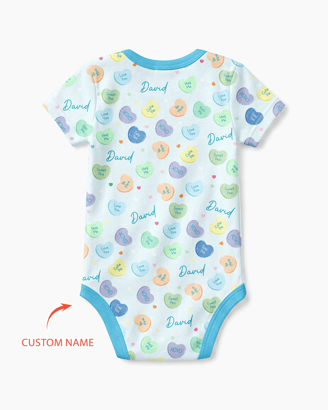 Gerippte Babykleidung mit individuellem Foto - Weich &amp; Skizzenhaft