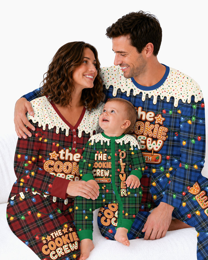 The Cookie Crew Custom Name Bamboo Men's Pajama Set