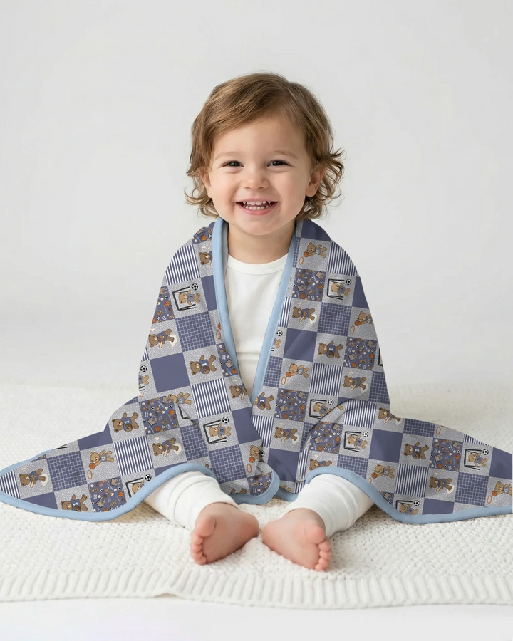 Game Day Teddy Bamboo Blanket