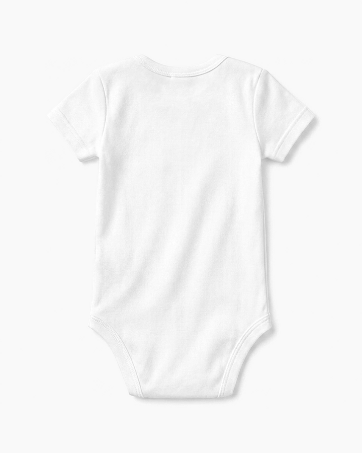 Watter Color Chicken Custom Name Bamboo Bodysuit