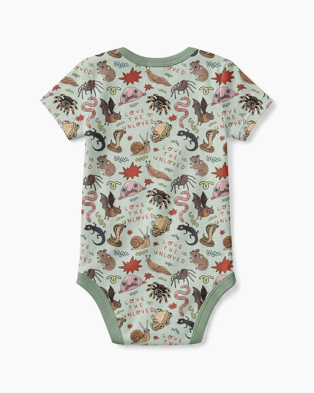 Gerippte Babykleidung mit individuellem Foto - Weich &amp; Skizzenhaft
