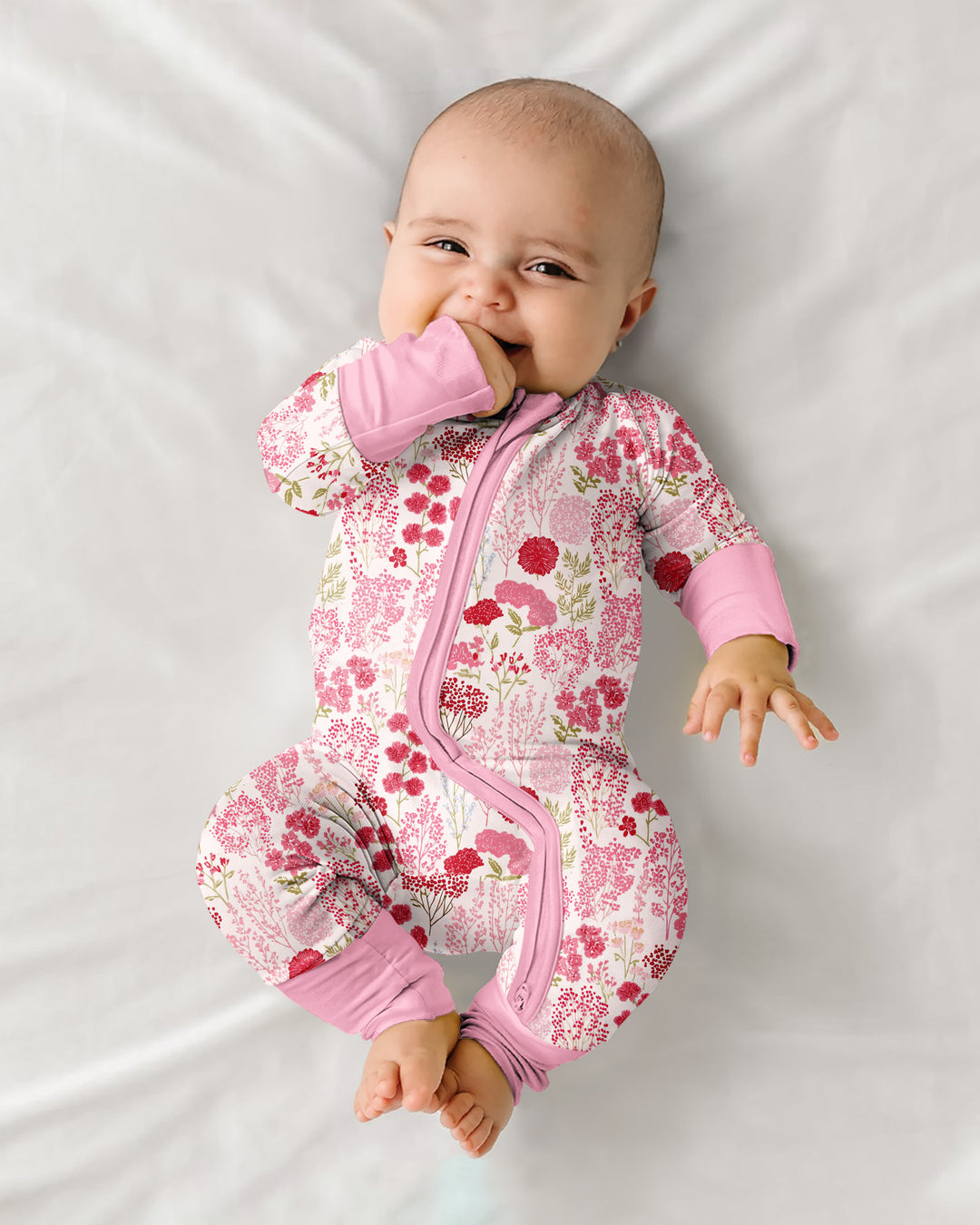 Blushing Wildflowers Bamboo Convertible Zippy