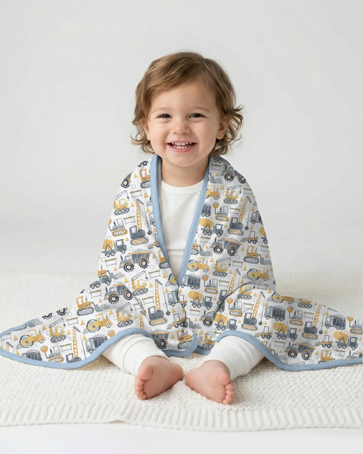 Construction Crew Bamboo Blanket