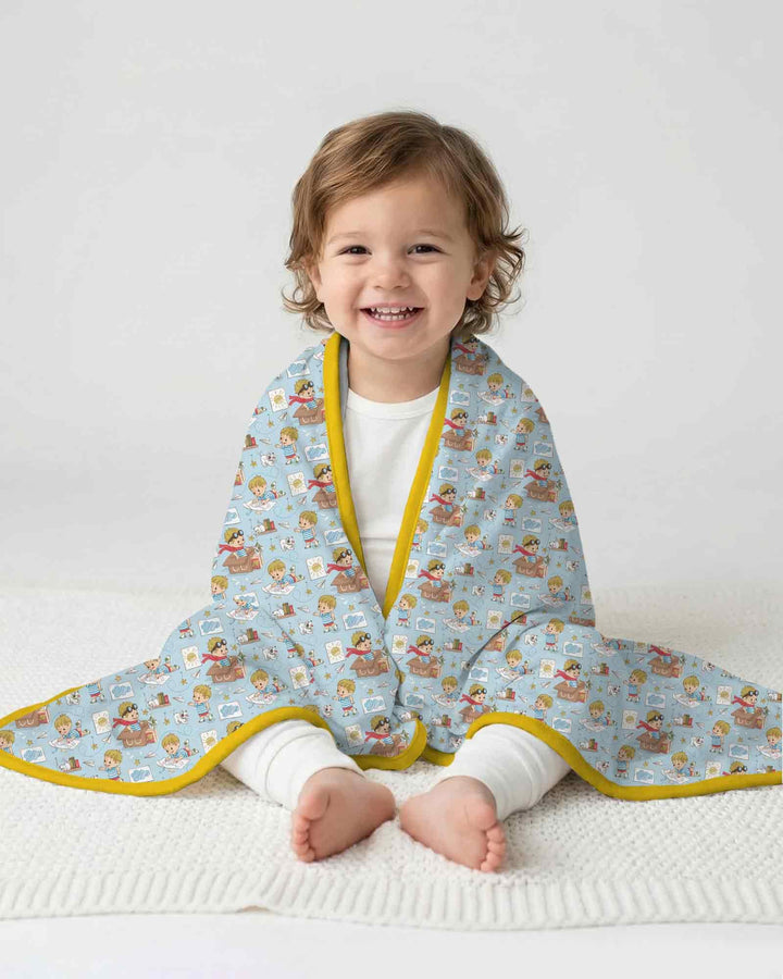 Tiny Explorer Tales Bamboo Blanket