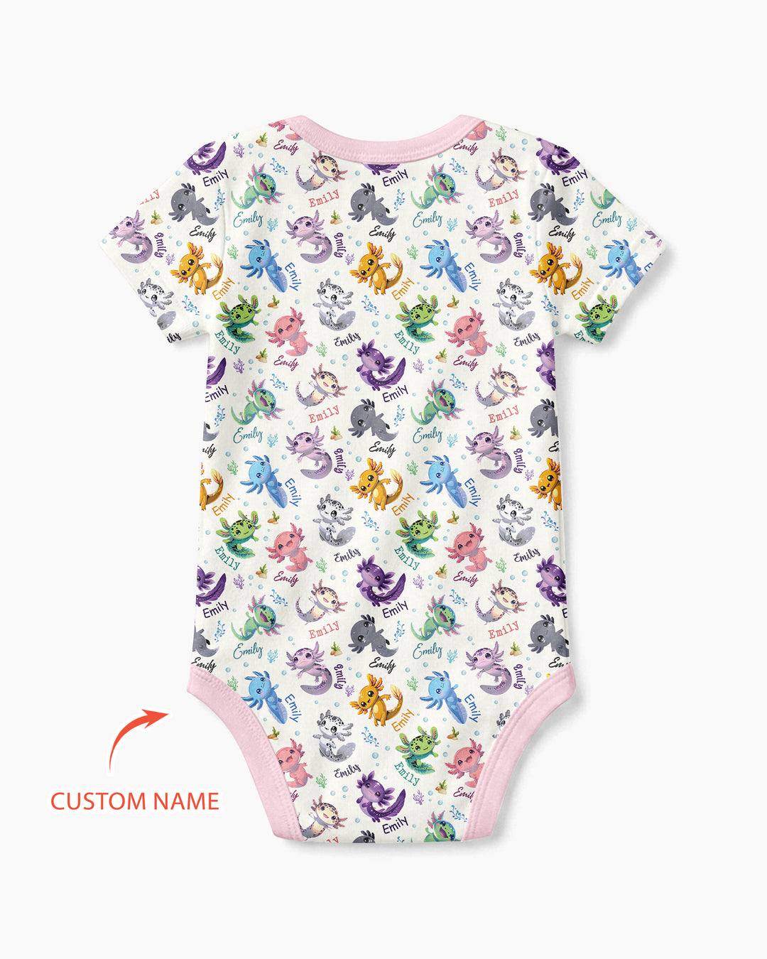Gerippte Babykleidung mit individuellem Foto - Weich &amp; Skizzenhaft