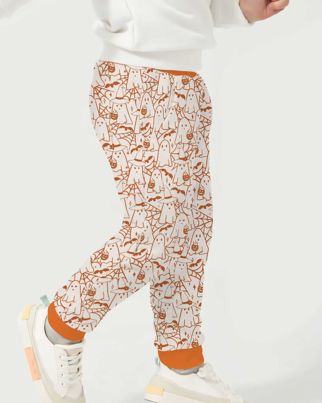 Boo Trick or Treat Ghosts Halloween Bamboo Jogger