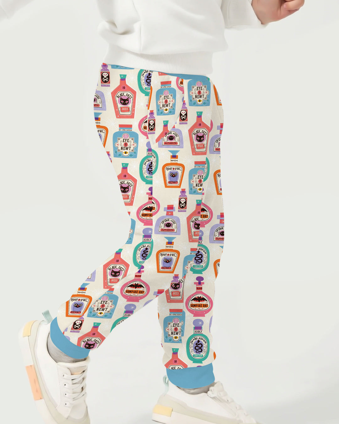 Retro Halloween Potions Bamboo Jogger