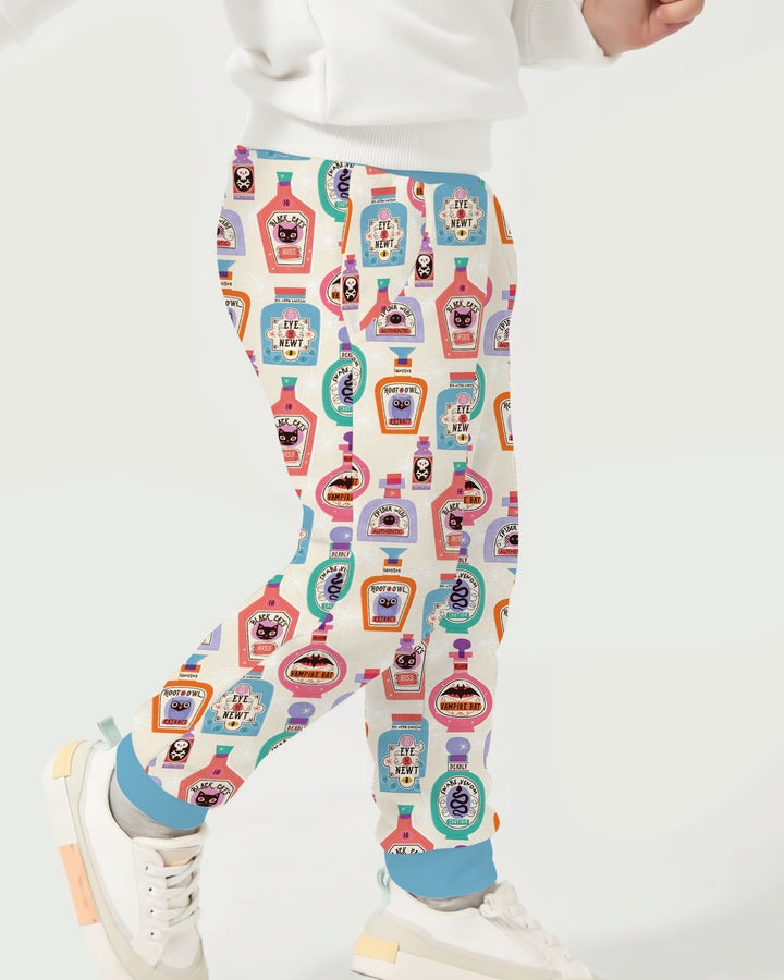 Retro Halloween Potions Bamboo Jogger