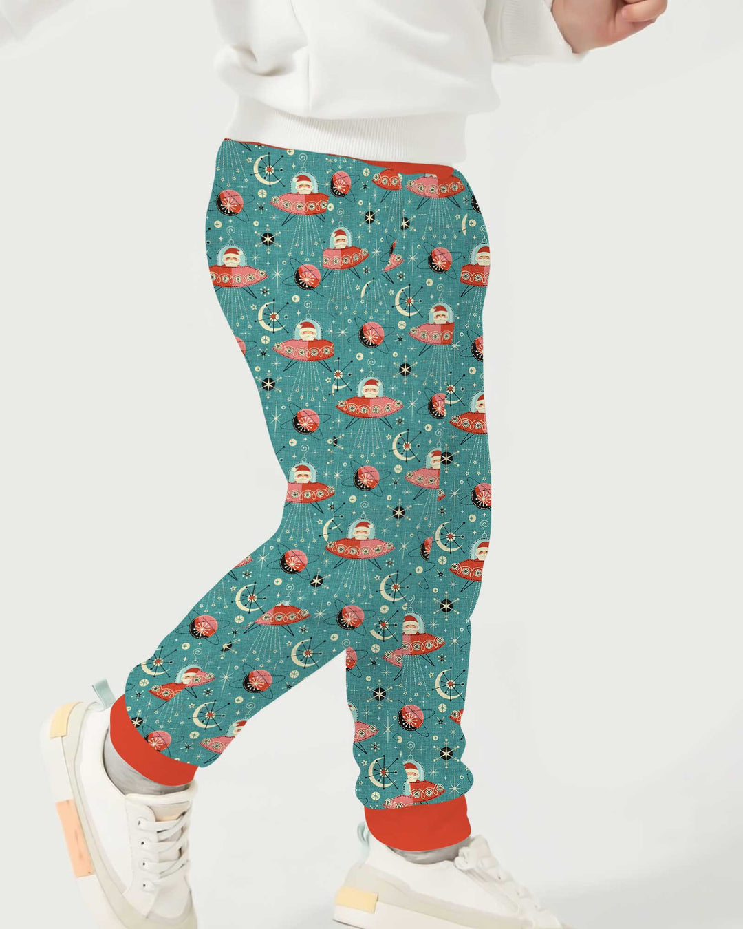 Atomic Santas in Space Bamboo Jogger