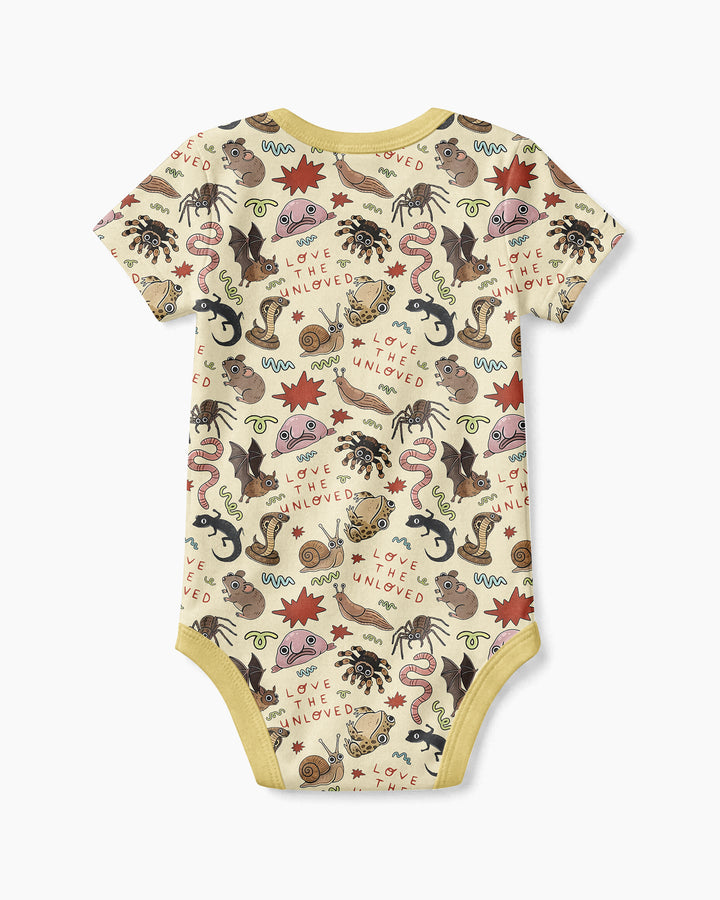 Gerippte Babykleidung mit individuellem Foto - Weich &amp; Skizzenhaft