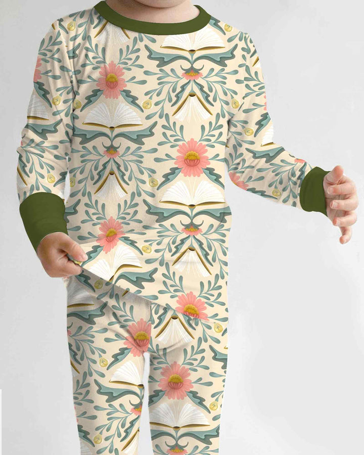 Blooming Stories Bamboo Two Piece Long Sleeve Pajama Set