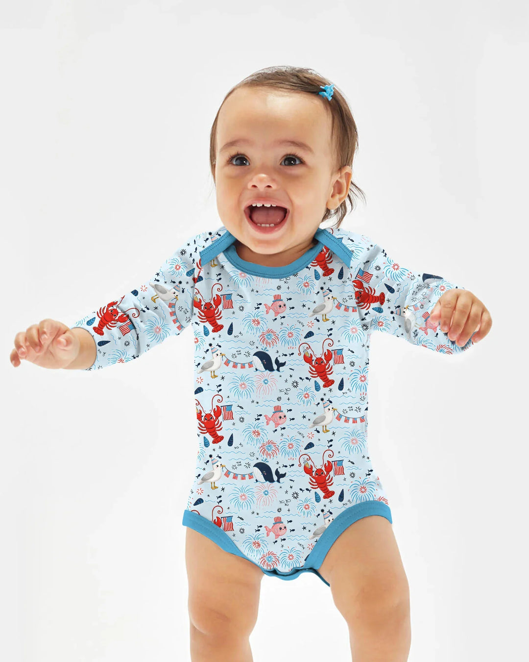 Gerippte Babykleidung mit individuellem Foto - Weich &amp; Skizzenhaft
