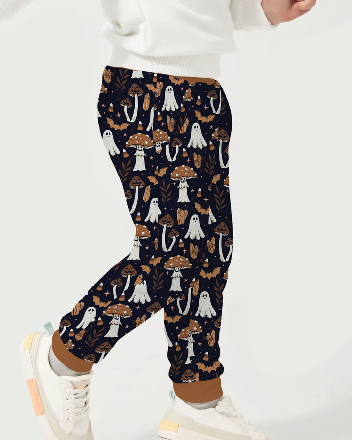 Retro Halloween Whimsy Bamboo Jogger