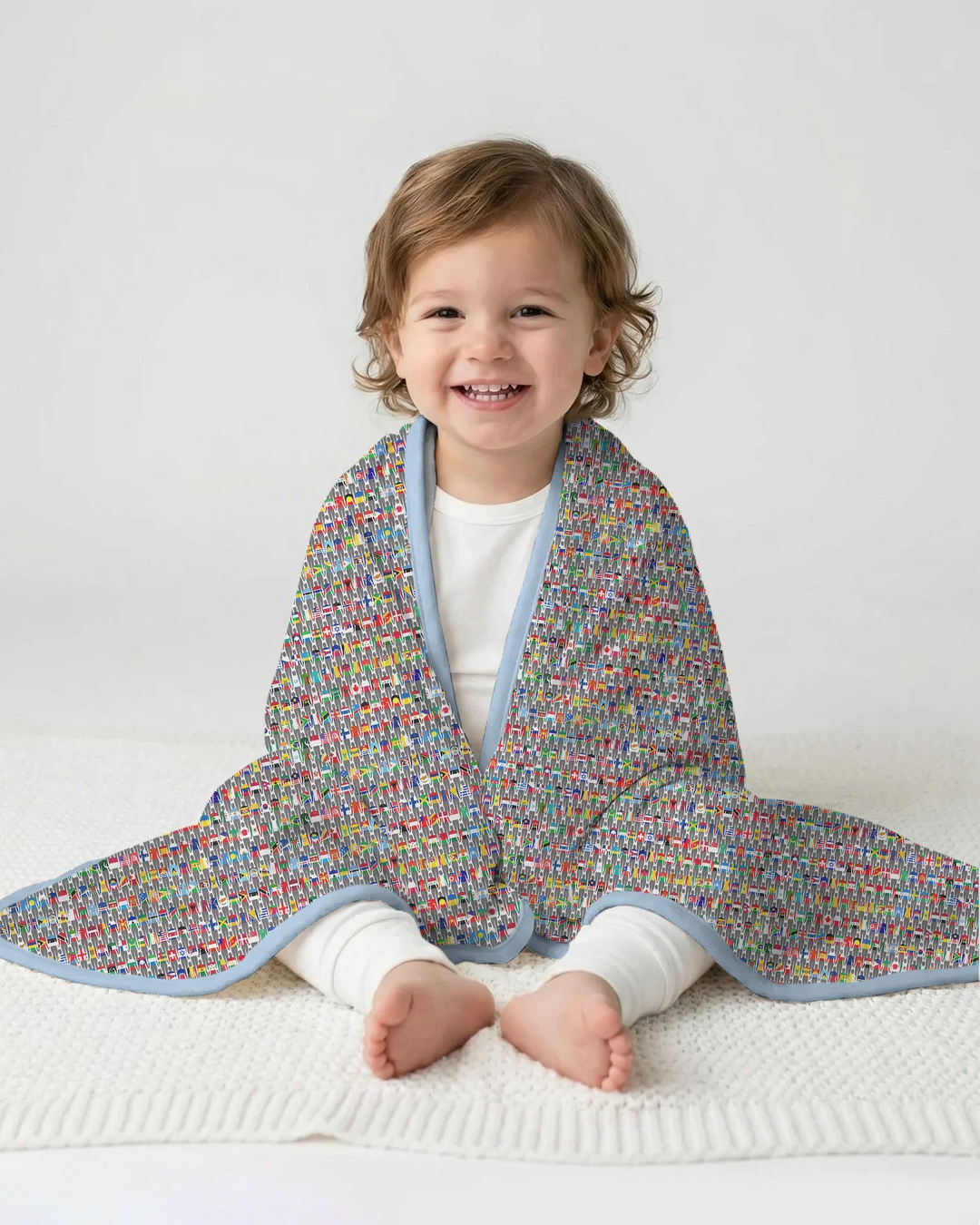 Around The World Bamboo Blanket