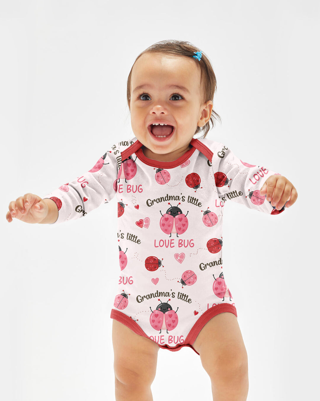Grandma's Little Love Bug Bamboo Bodysuit