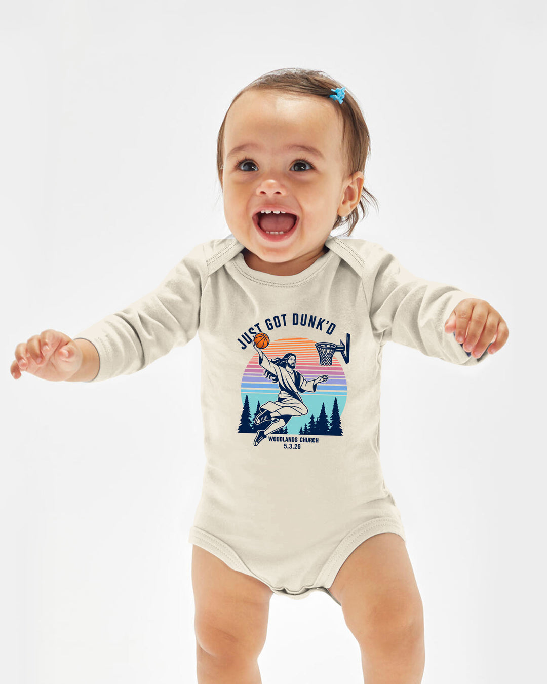 Custom Just Got Dunk'd Bamboo Bodysuit