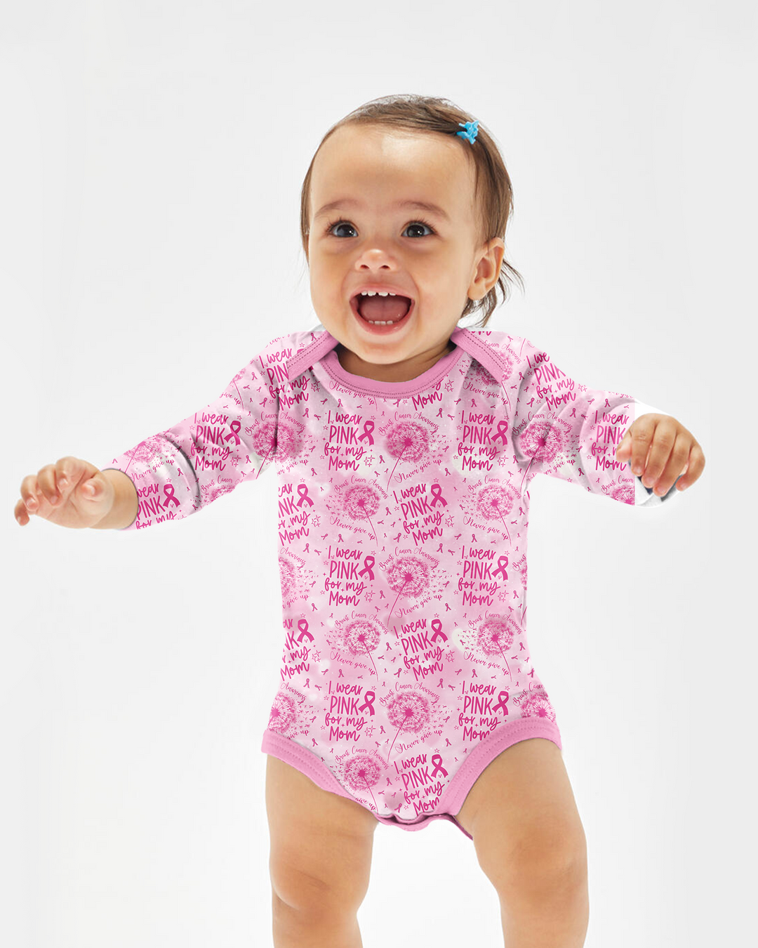 Gerippte Babykleidung mit individuellem Foto - Weich &amp; Skizzenhaft