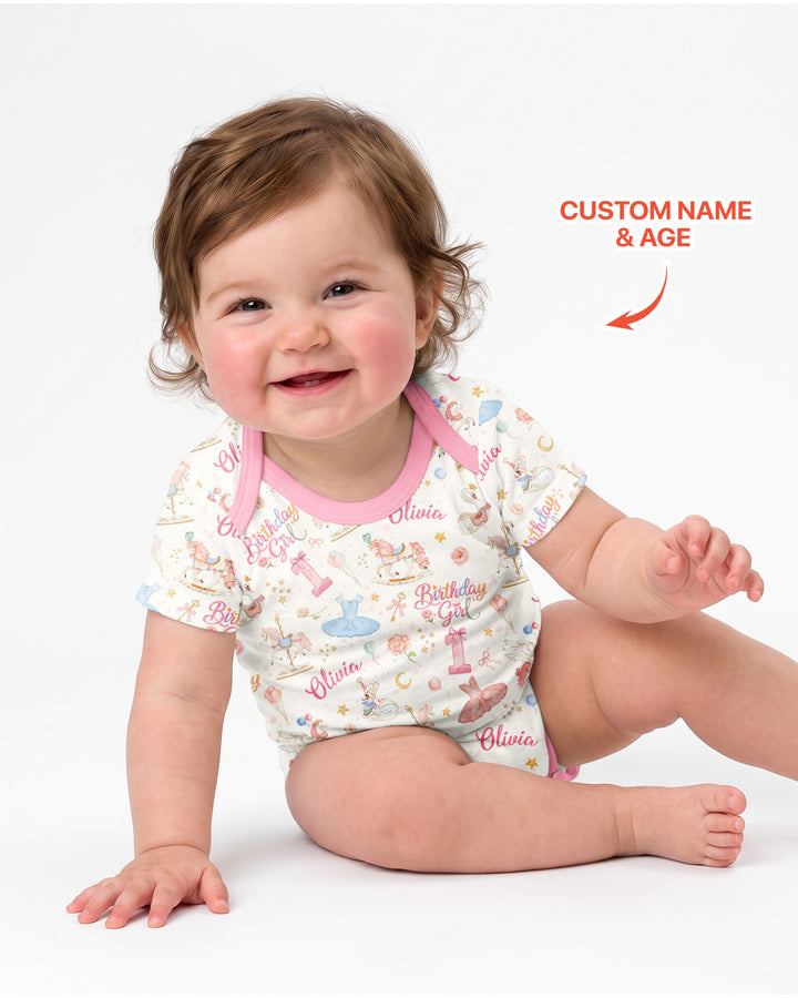 Gerippte Babykleidung mit individuellem Foto - Weich &amp; Skizzenhaft