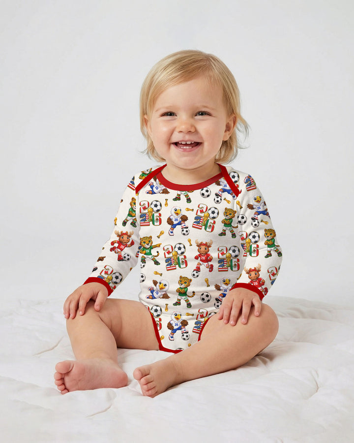 Gerippte Babykleidung mit individuellem Foto - Weich &amp; Skizzenhaft