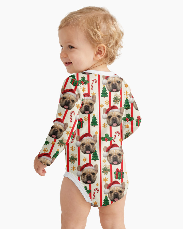Santa Paws Cuddles Bamboo Bodysuit