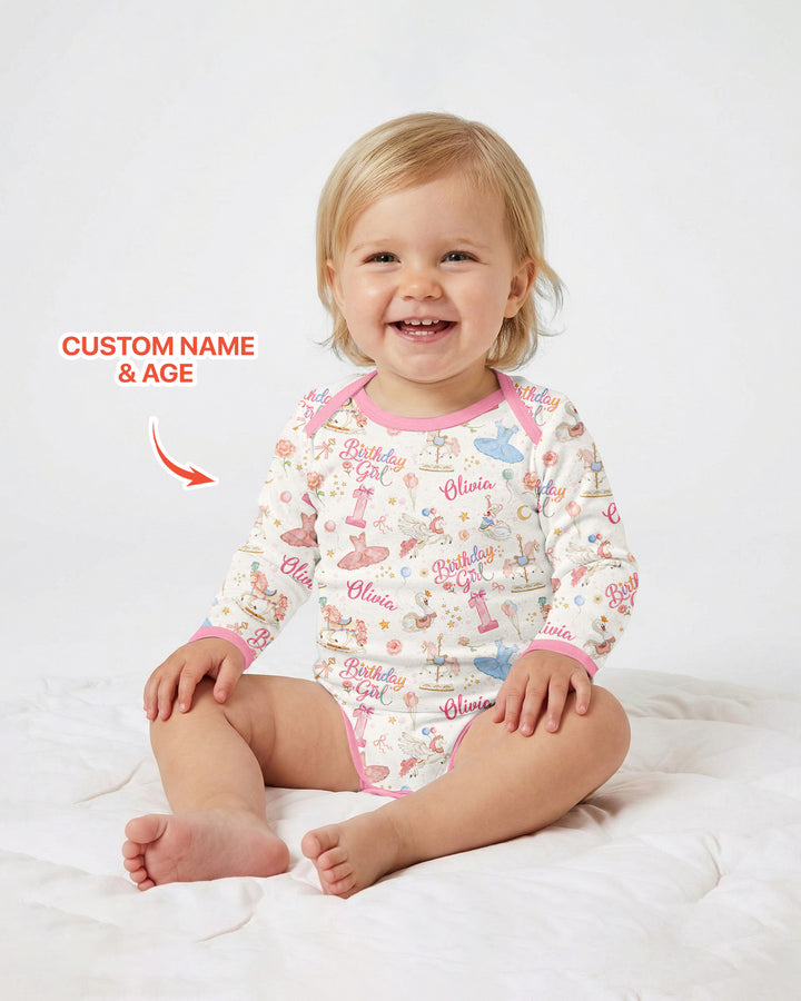 Gerippte Babykleidung mit individuellem Foto - Weich &amp; Skizzenhaft
