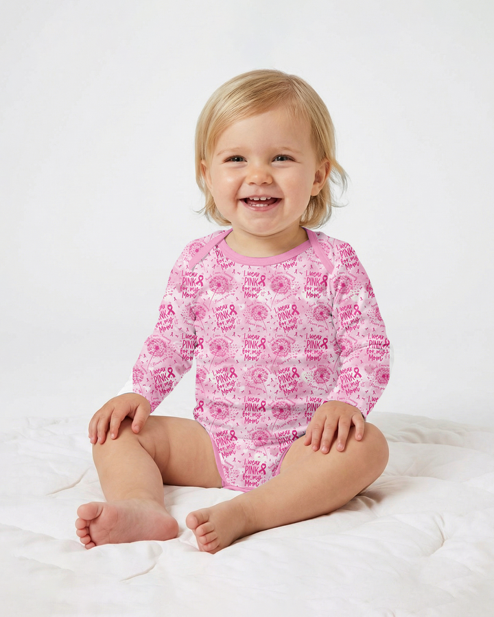 Gerippte Babykleidung mit individuellem Foto - Weich &amp; Skizzenhaft