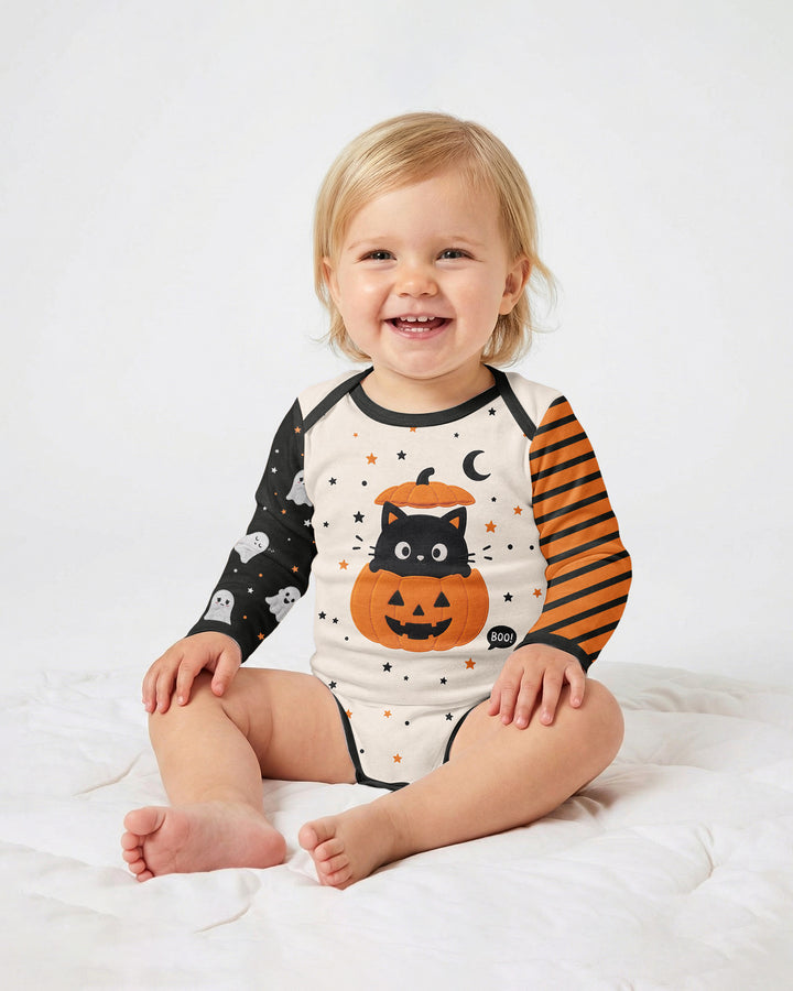 Boo Kitty Bamboo Bodysuit