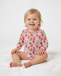 Gerippte Babykleidung mit individuellem Foto - Weich &amp; Skizzenhaft