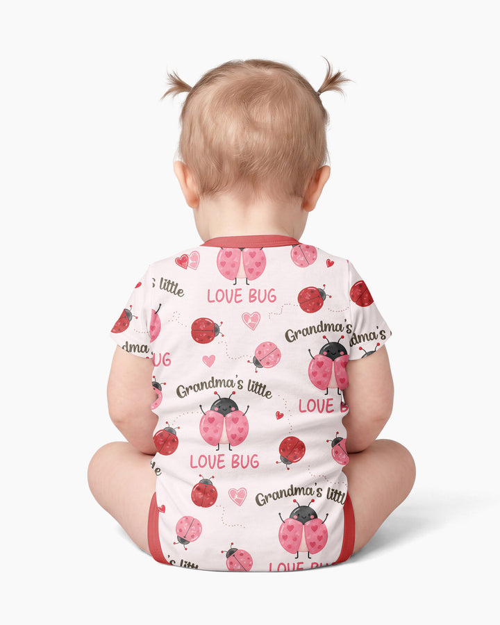 Grandma's Little Love Bug Bamboo Bodysuit