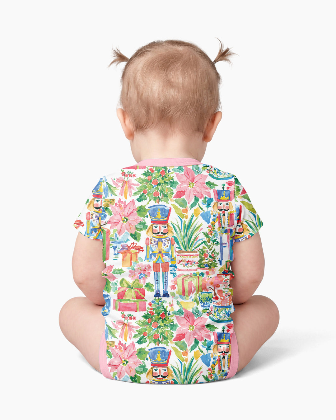 Watercolor Nutcracker Holiday Bamboo Bodysuit