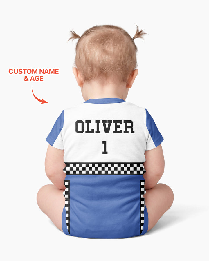 Born To Race Bamboo Short Bodysuit