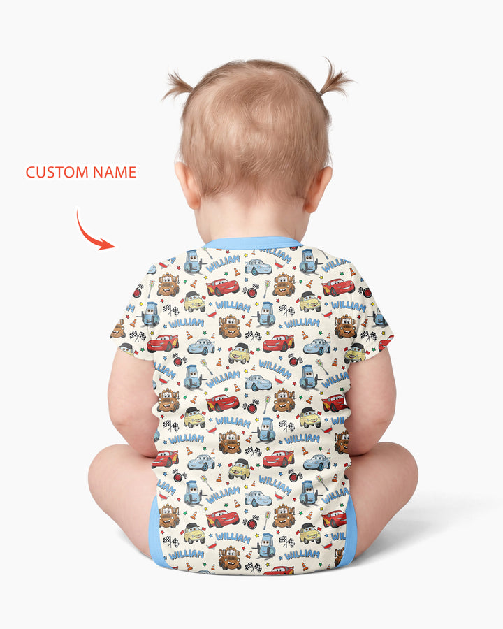 Gerippte Babykleidung mit individuellem Foto - Weich &amp; Skizzenhaft