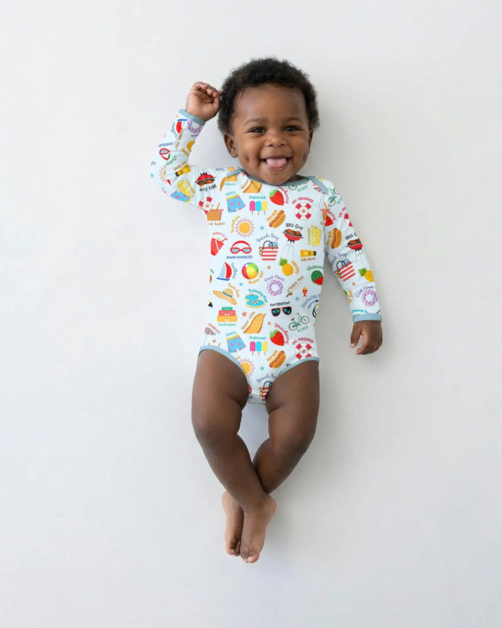 Gerippte Babykleidung mit individuellem Foto - Weich &amp; Skizzenhaft