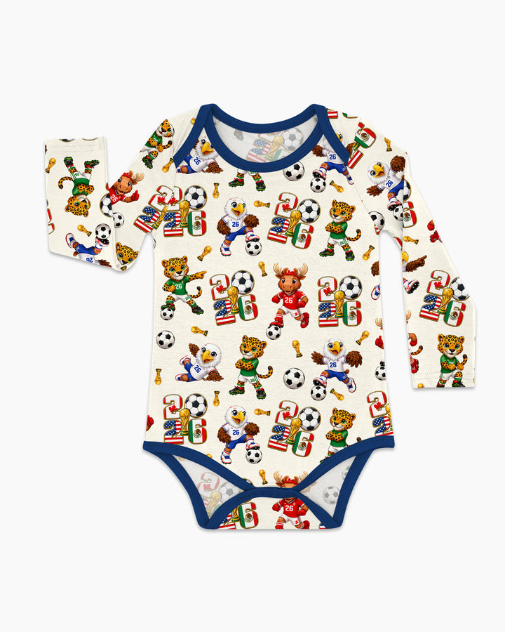 Gerippte Babykleidung mit individuellem Foto - Weich &amp; Skizzenhaft