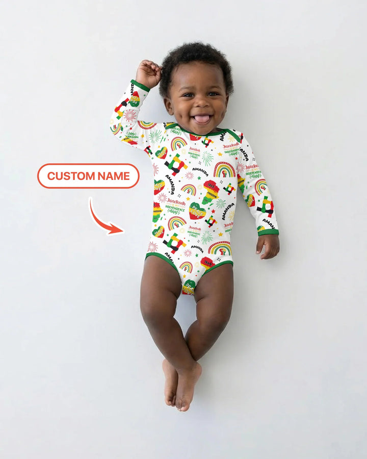 Gerippte Babykleidung mit individuellem Foto - Weich &amp; Skizzenhaft