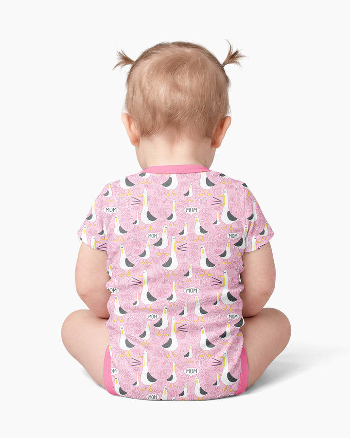 Gerippte Babykleidung mit individuellem Foto - Weich &amp; Skizzenhaft