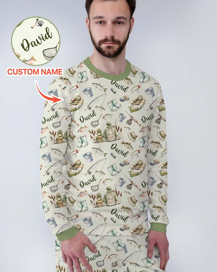 Vorlage Benutzerdefiniertes Herren-Pyjama-Set