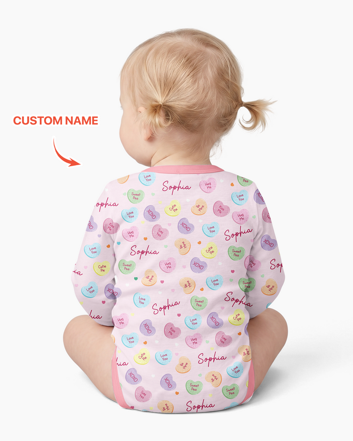 Gerippte Babykleidung mit individuellem Foto - Weich &amp; Skizzenhaft