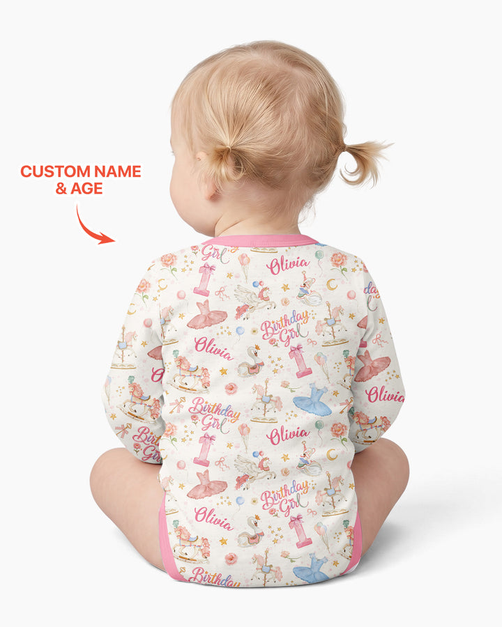 Gerippte Babykleidung mit individuellem Foto - Weich &amp; Skizzenhaft